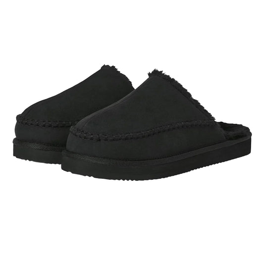 Anthracite - Front - Jack And Jones Mens Manor Moc Mules