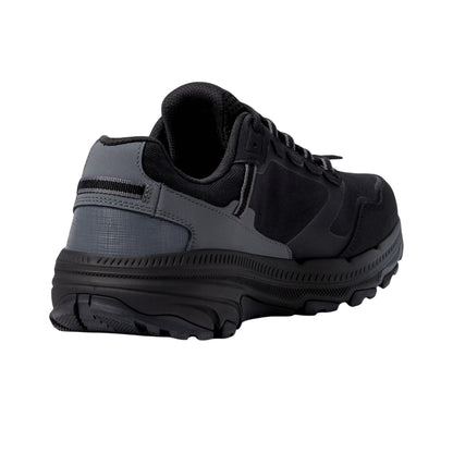 Black-Charcoal - Back - Skechers Womens-Ladies Go Run Trail Altitude 2.0 Pine Ridge Leather Trainers