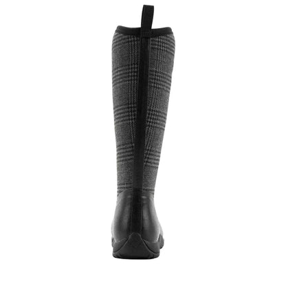 Black - Back - Muck Boots Womens-Ladies Arctic Adventure Wellington Boots