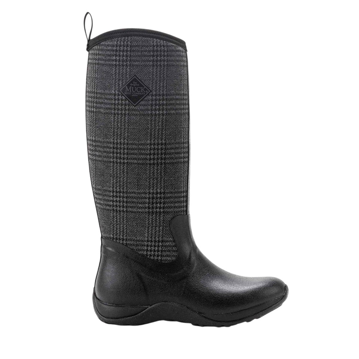 Black - Side - Muck Boots Womens-Ladies Arctic Adventure Wellington Boots