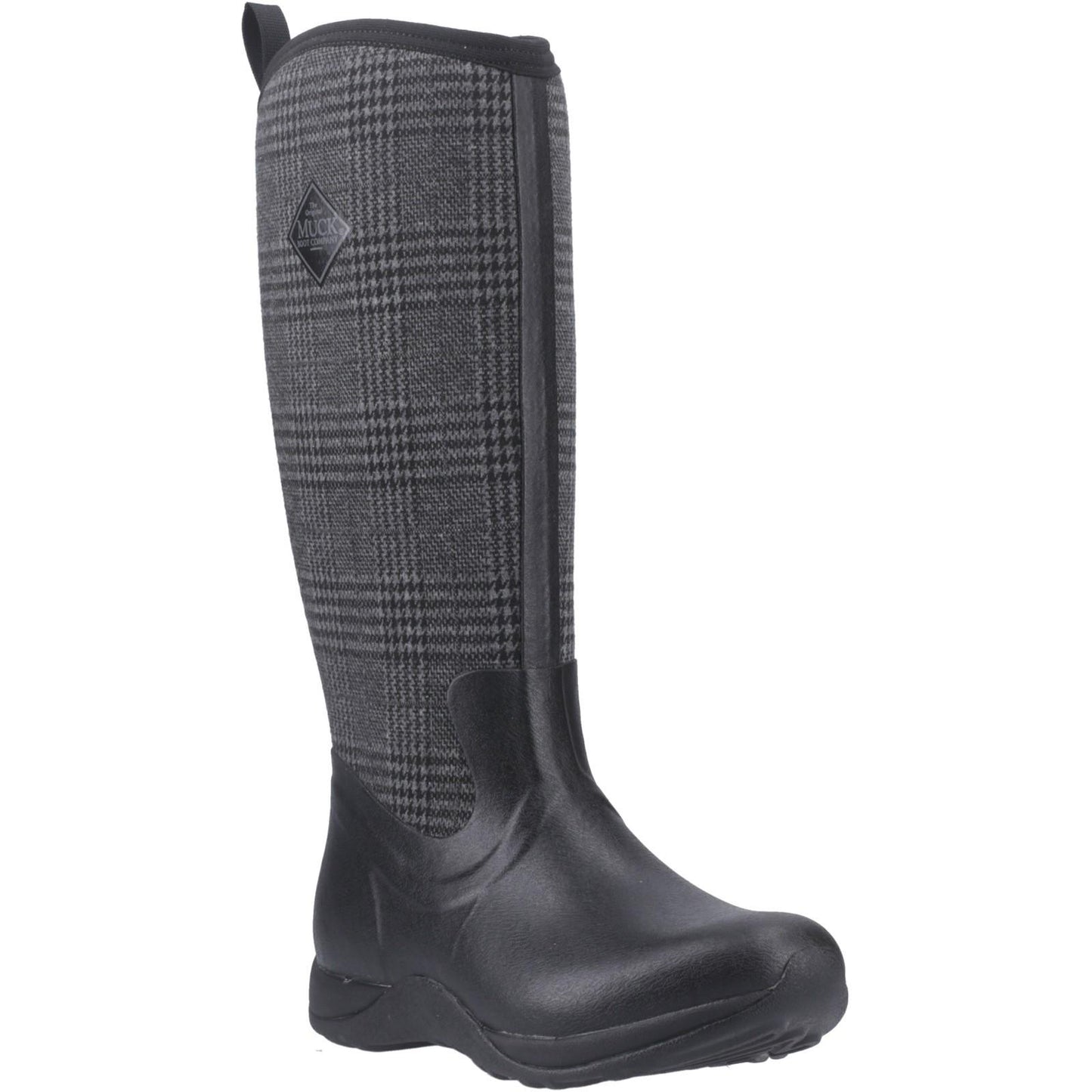 Black - Front - Muck Boots Womens-Ladies Arctic Adventure Wellington Boots