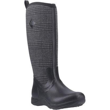 Black - Front - Muck Boots Womens-Ladies Arctic Adventure Wellington Boots