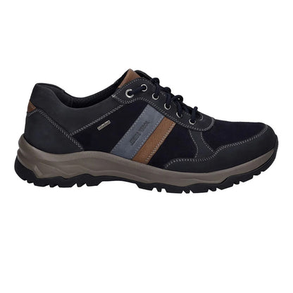 Dark Blue - Lifestyle - Josef Seibel Mens Leroy 56 Leather Trainers