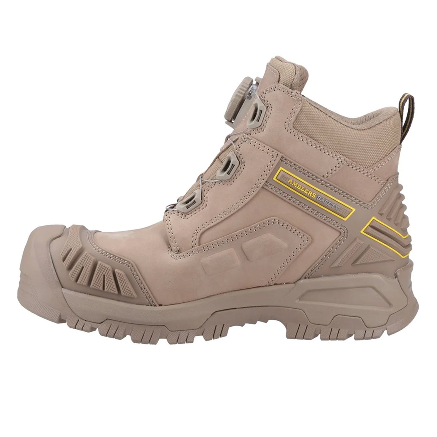 Stone - Side - Amblers Mens 966 Demolition Safety Boots