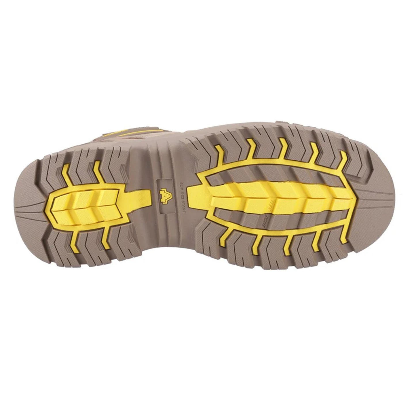 Stone - Pack Shot - Amblers Mens 966 Demolition Safety Boots