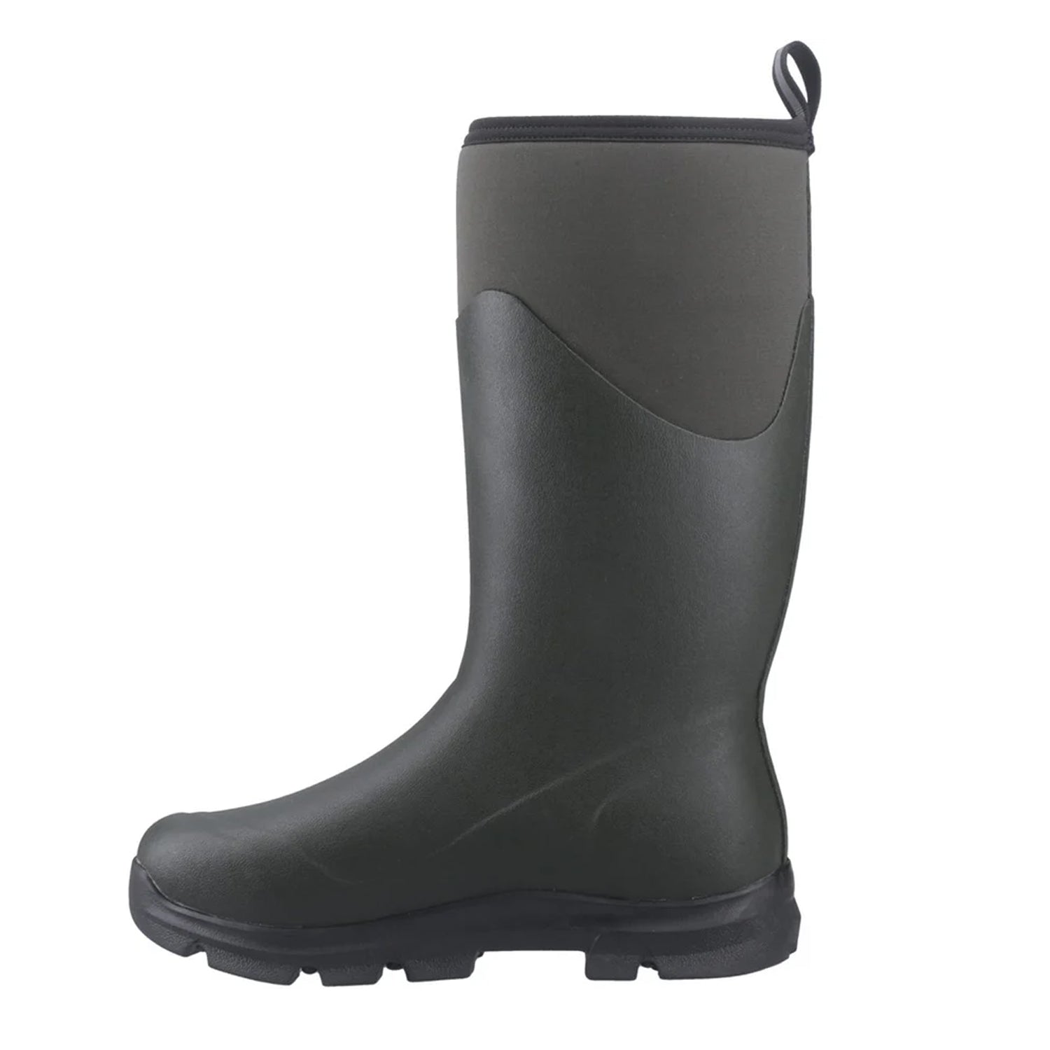 Dusty Olive-Black - Side - Muck Boots Mens Rancher Wellington Boots