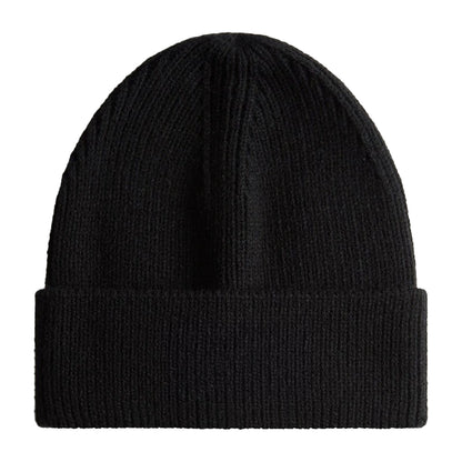 Black - Back - Hunter Jura Knitted Scarf & Beanie Set