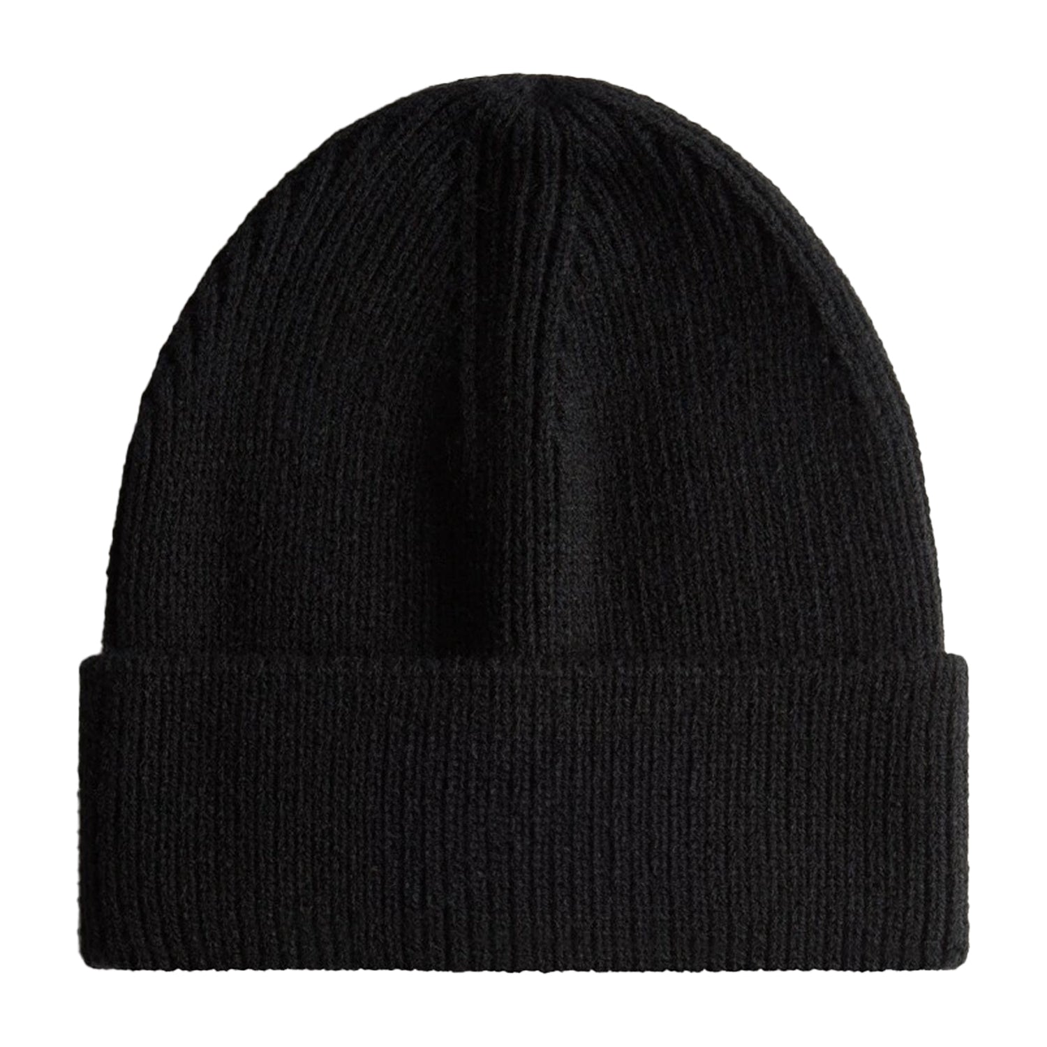 Black - Back - Hunter Jura Knitted Scarf & Beanie Set