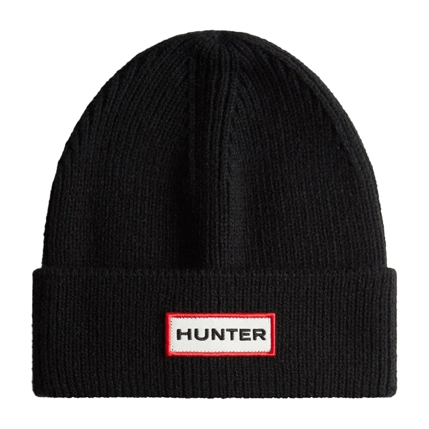 Black - Front - Hunter Jura Knitted Scarf & Beanie Set