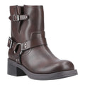 Brown - Front - Rocket Dog Womens-Ladies Nino Biker Boots
