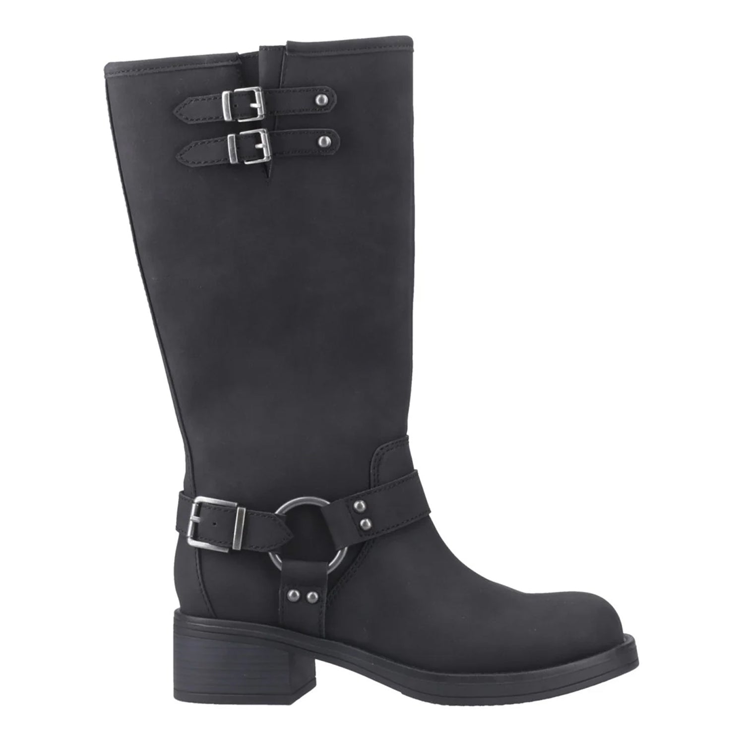 Black - Lifestyle - Rocket Dog Womens-Ladies Nash Tall Biker Boots