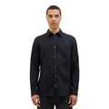 Black - Side - Jack And Jones Mens Linen Shirt