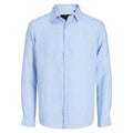 Brunnera Blue - Front - Jack And Jones Mens Linen Shirt