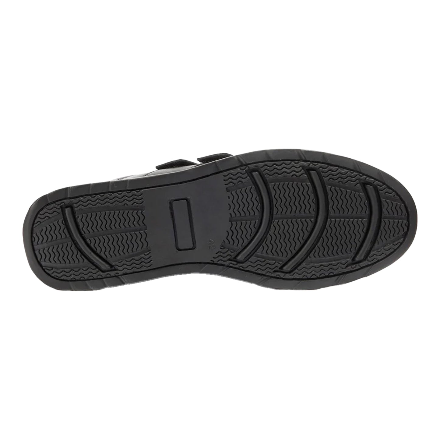 Black - Pack Shot - POD Boys Leather School Shoes