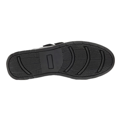 Black - Pack Shot - POD Boys Leather School Shoes