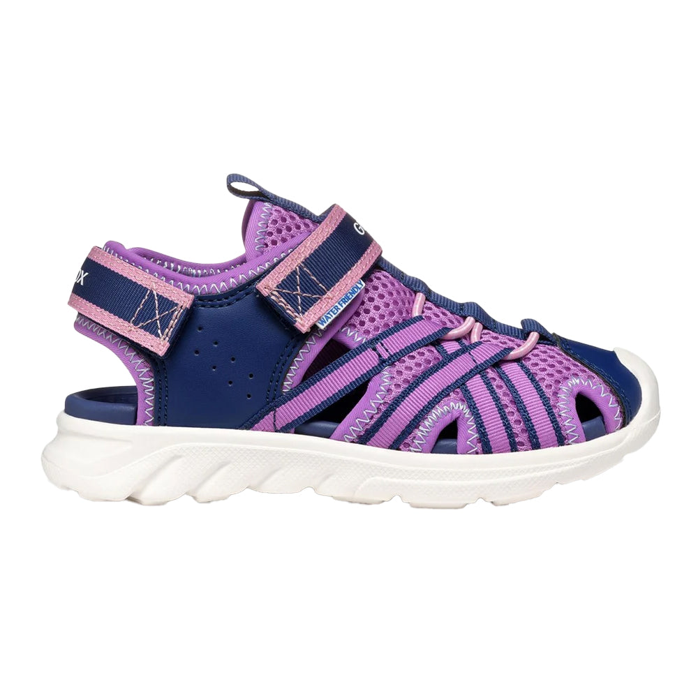 Navy-Purple - Lifestyle - Geox Girls Airadyum Sandals