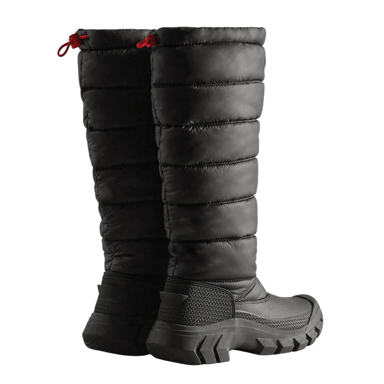 Black - Back - Hunter Womens-Ladies Intrepid Tall Snow Boots