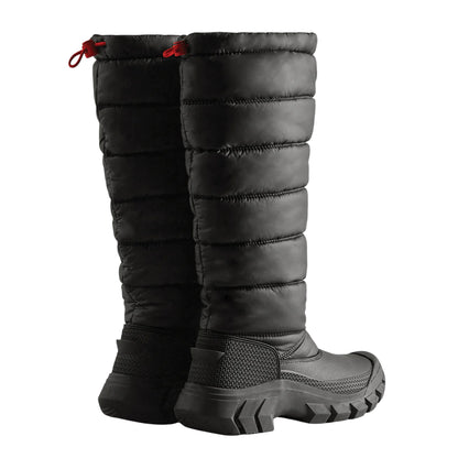Black - Back - Hunter Womens-Ladies Intrepid Tall Snow Boots