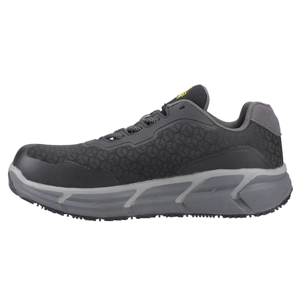 Black - Side - Amblers Mens AS725C Safety Trainers
