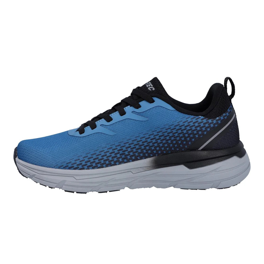 Blue - Side - Hi-Tec Mens Promenade Trainers