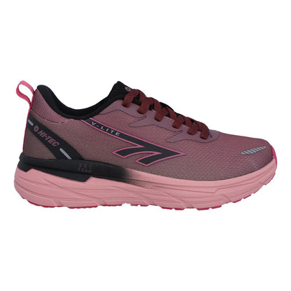 Pink - Lifestyle - Hi-Tec Womens-Ladies Promenade Trainers