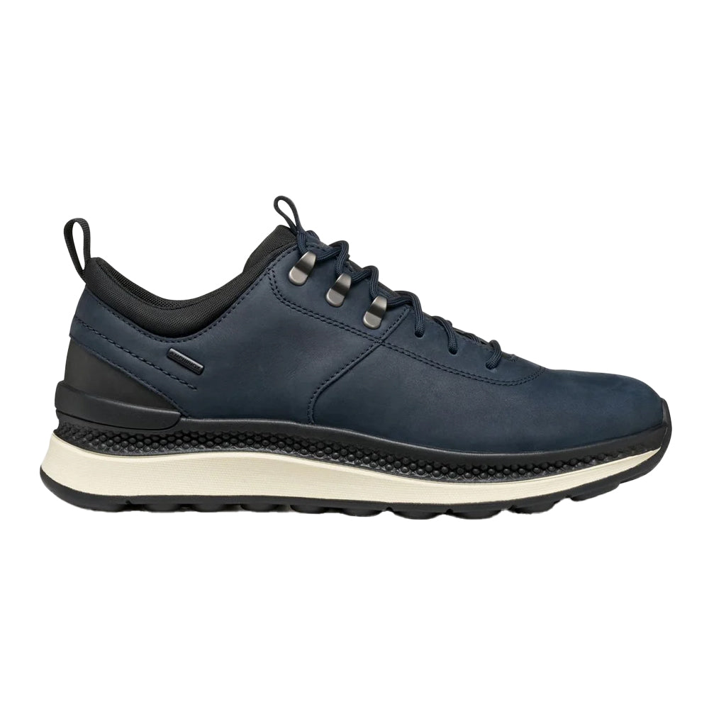 Navy - Side - Geox Mens U Spherica Actif X2 ABX Trainers