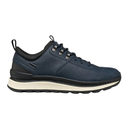 Navy - Side - Geox Mens U Spherica Actif X2 ABX Trainers