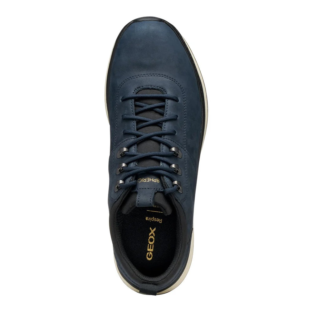 Navy - Lifestyle - Geox Mens U Spherica Actif X2 ABX Trainers