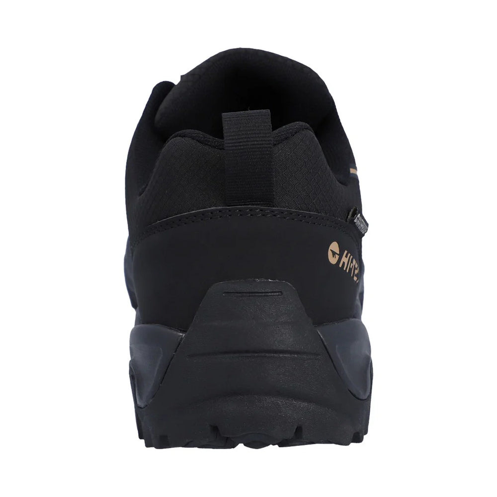 Black-Dune - Back - Hi-Tec Mens Jaguar Waterproof Sport Trainers