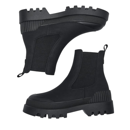 Black - Pack Shot - Only Womens-Ladies BUZZ-5 Ankle Boots
