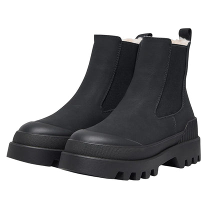 Black - Front - Only Womens-Ladies BUZZ-5 Ankle Boots