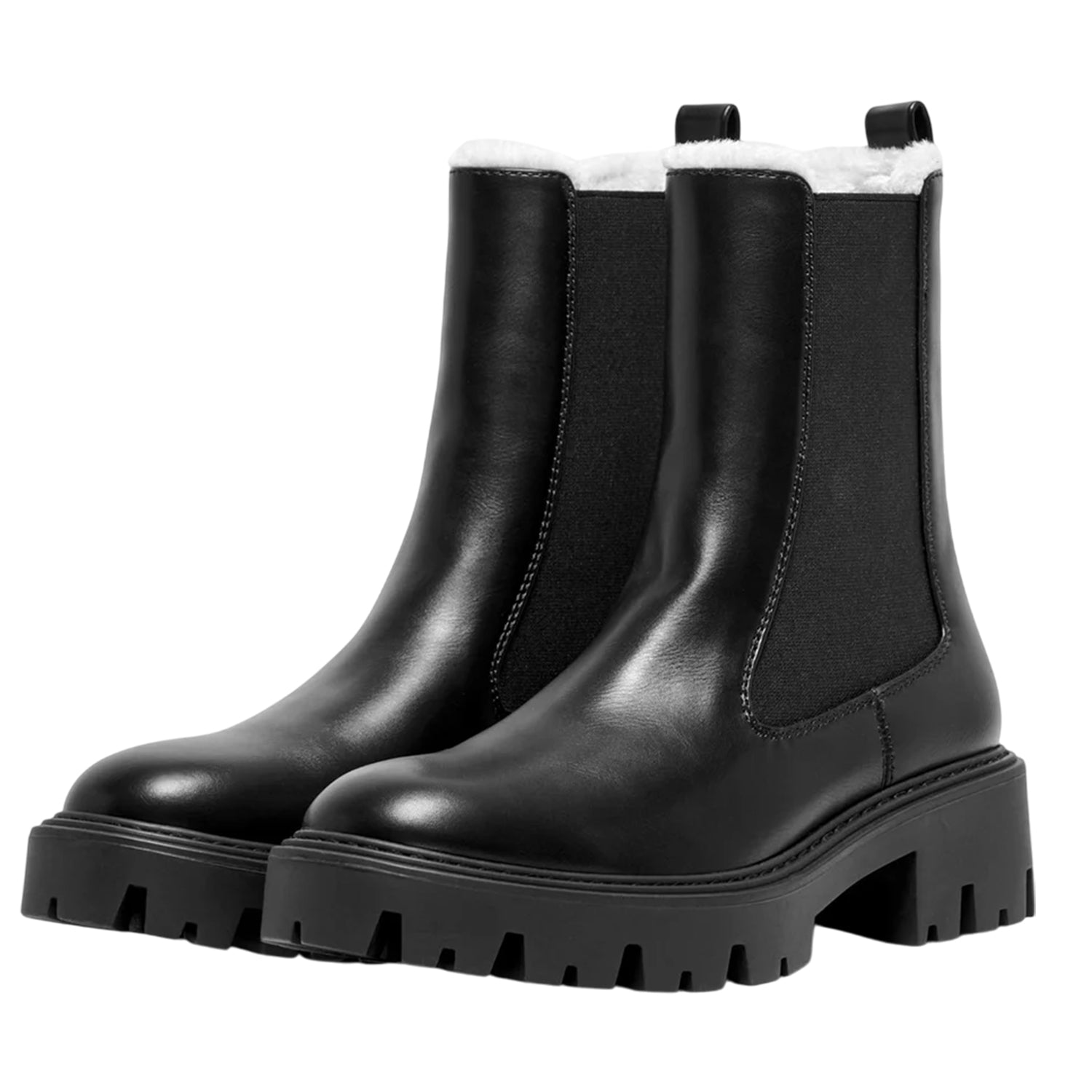 Black - Front - Only Womens-Ladies Betty-9 Ankle Boots