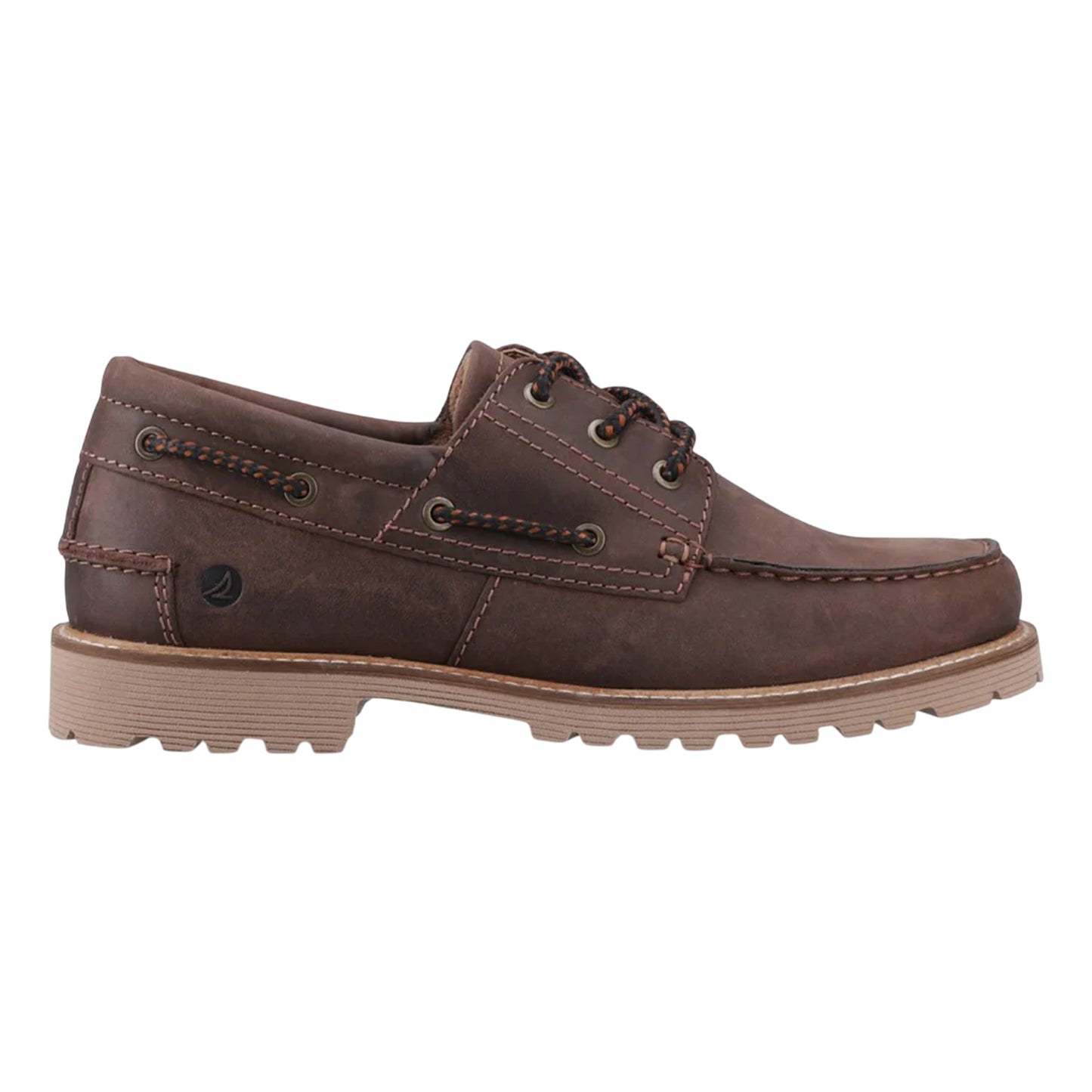 Brown - Lifestyle - Sperry Mens Houston Leather Boat Shoes