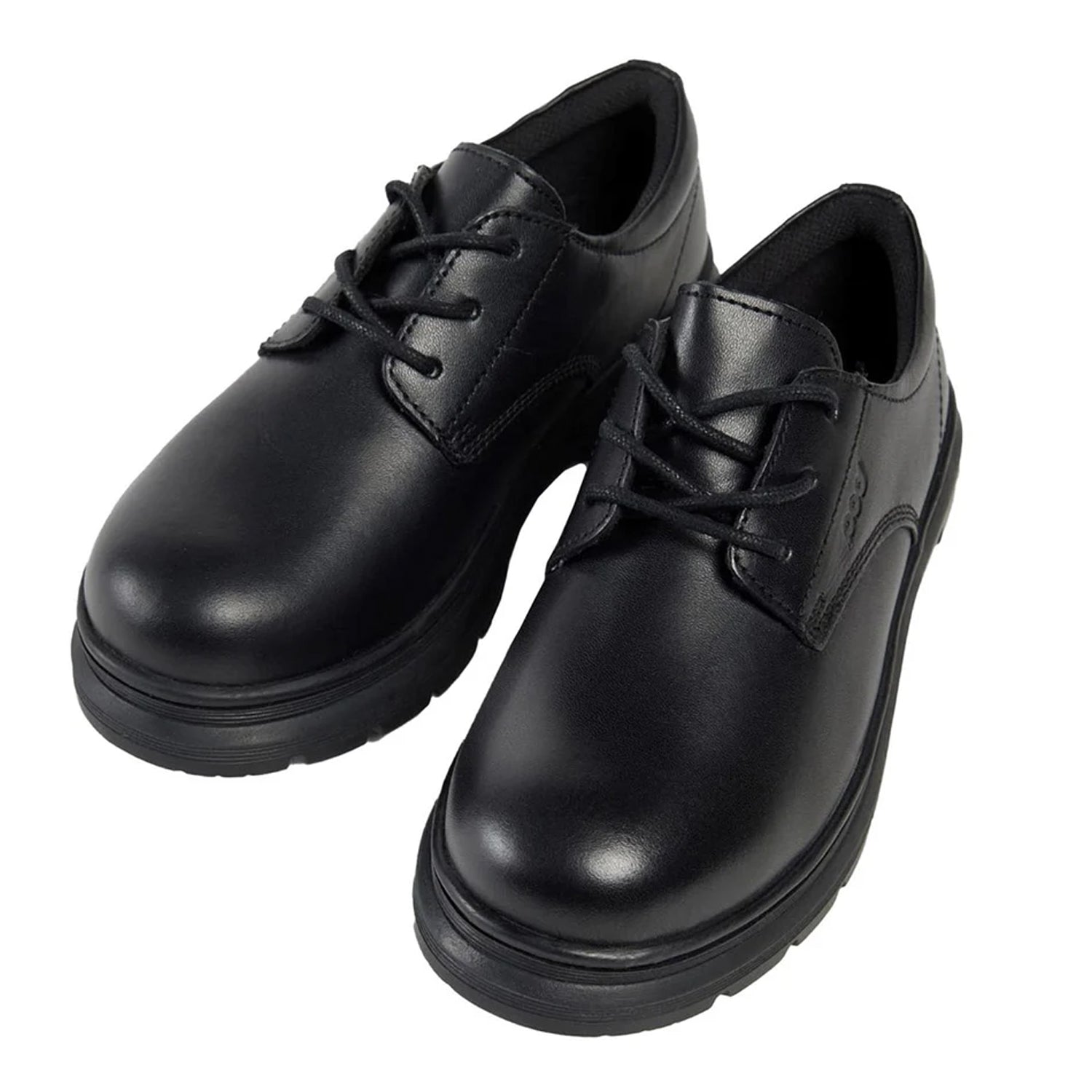 Black - Lifestyle - POD Girls Irene Leather School Shoes