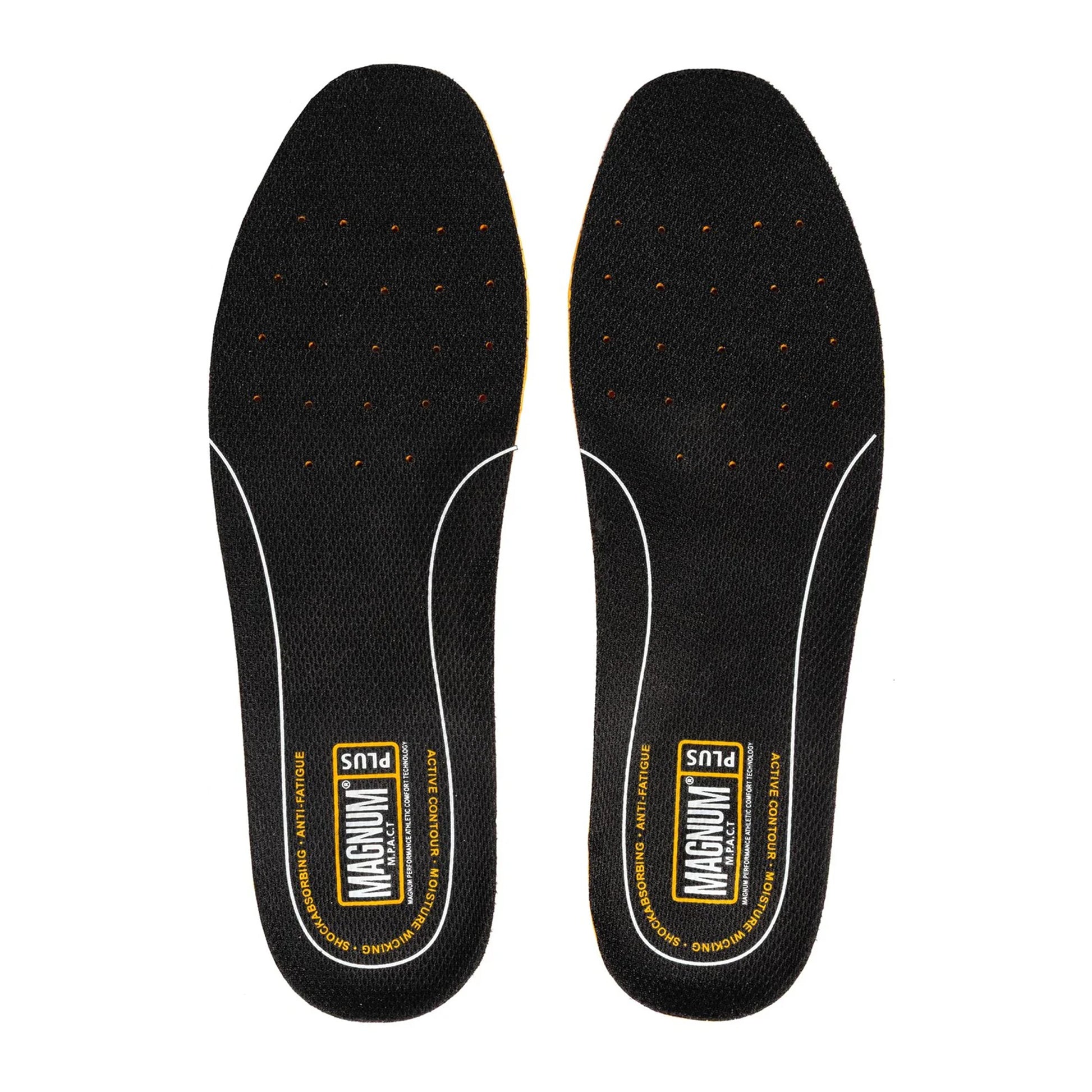 Black - Front - Magnum Unisex Adult Mpact Plus Insoles