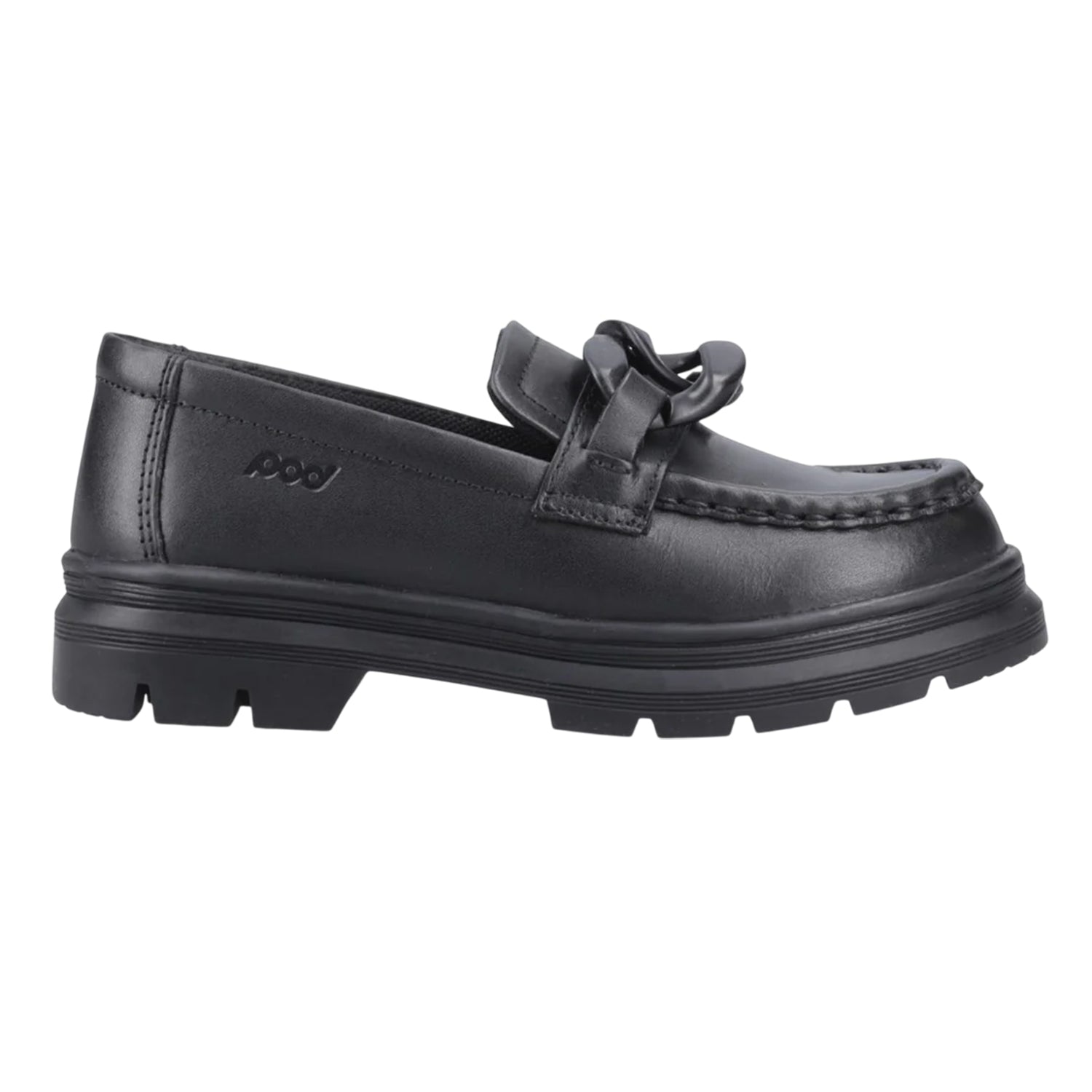 Black - Lifestyle - POD Girls Mina Leather Loafers