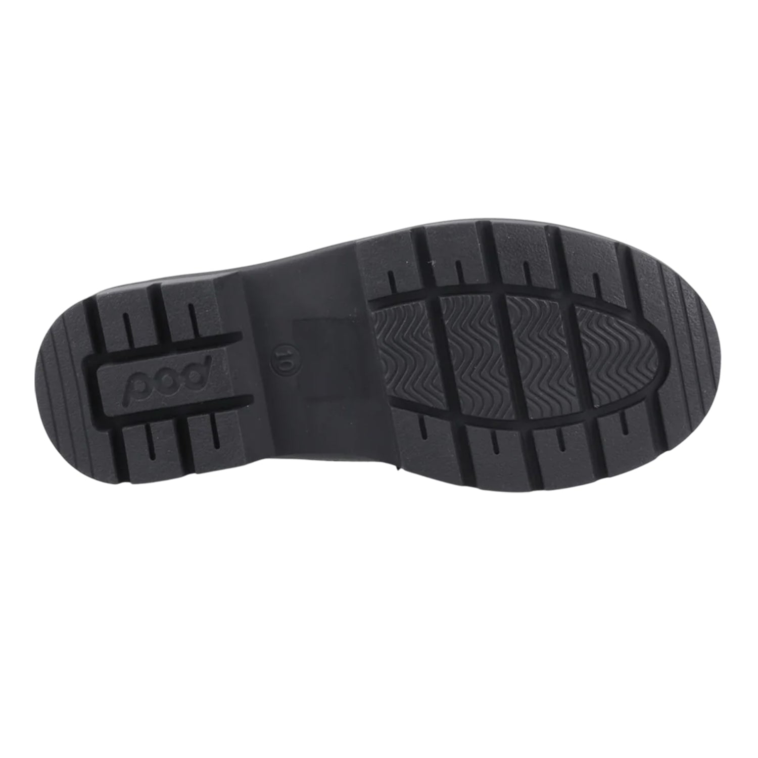 Black - Pack Shot - POD Girls Mina Leather Loafers