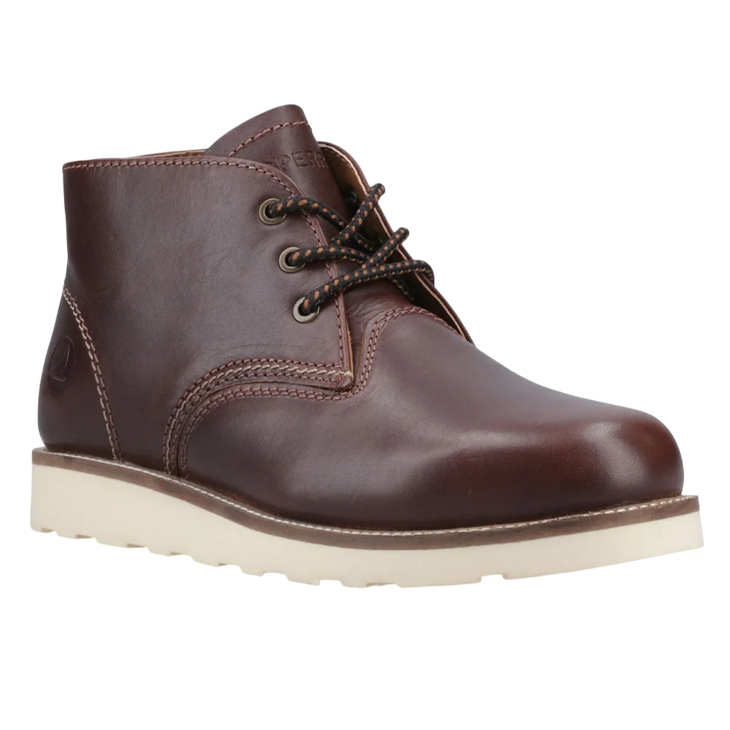 Chocolate - Front - Sperry Mens Portland Leather Boots