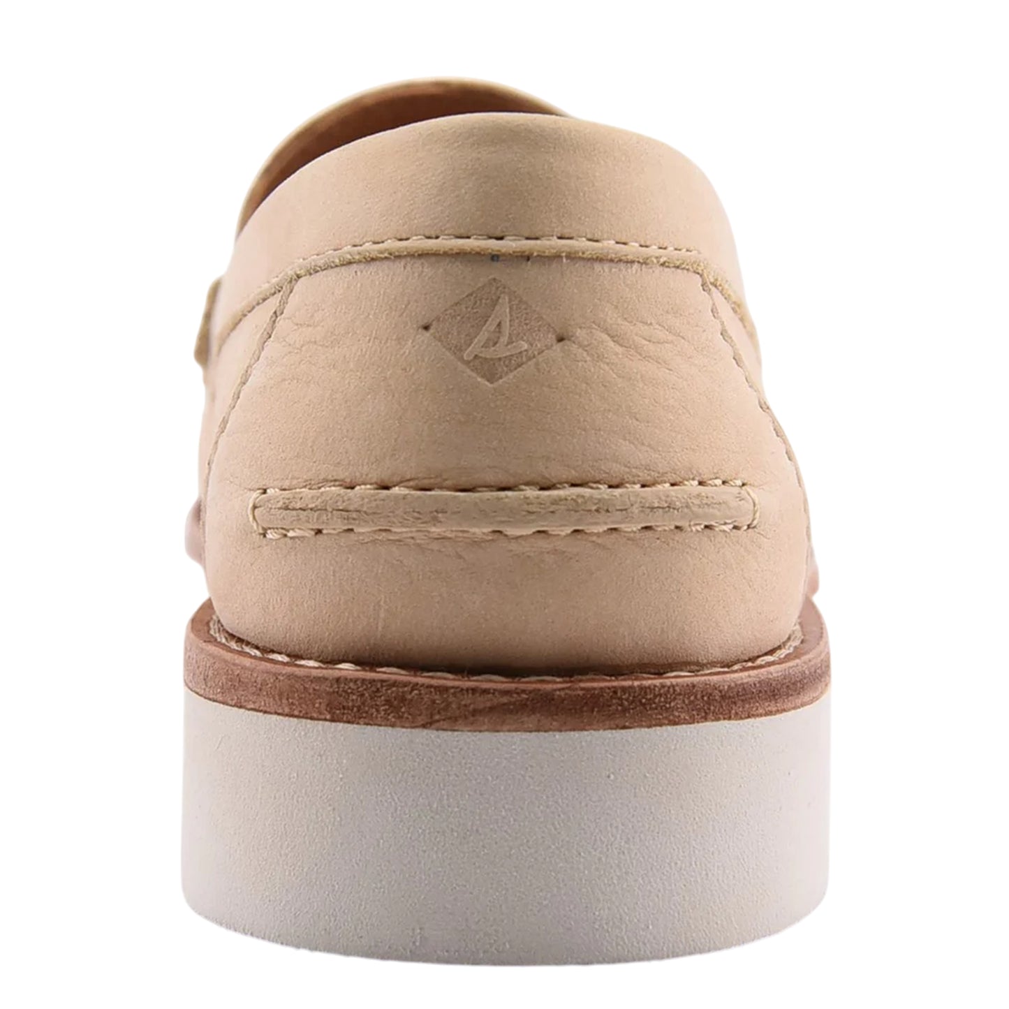 Beige - Back - Sperry Womens-Ladies Tallulah Nubuck Loafers