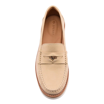 Beige - Lifestyle - Sperry Womens-Ladies Tallulah Nubuck Loafers