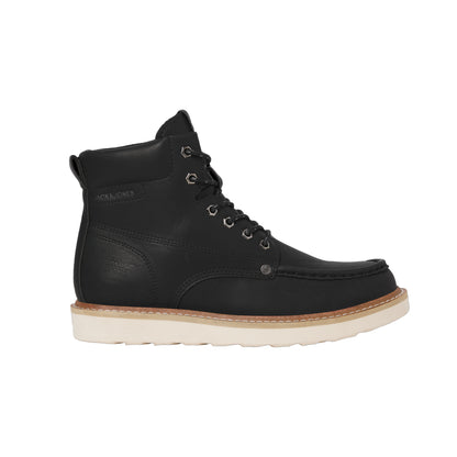 Anthracite - Lifestyle - Jack And Jones Mens Archway Moc Toe Ankle Boots