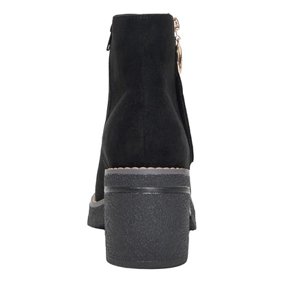 Black - Back - Only Womens-Ladies Babette Ankle Boots