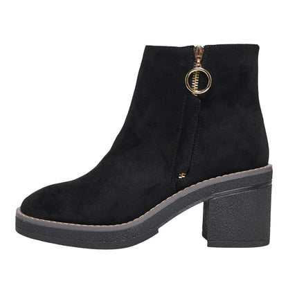 Black - Side - Only Womens-Ladies Babette Ankle Boots