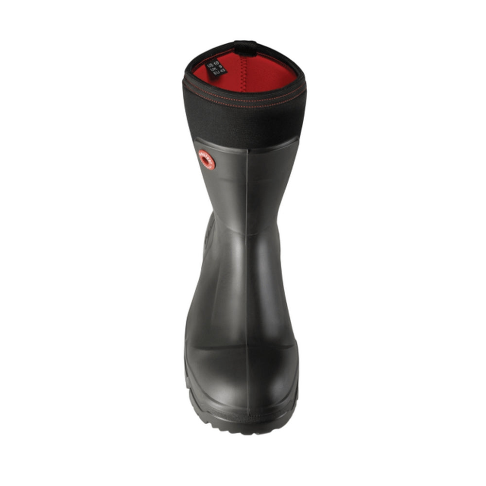 Charcoal - Side - Dunlop Mens Calf-Length Heavy Duty Safety Wellington Boots