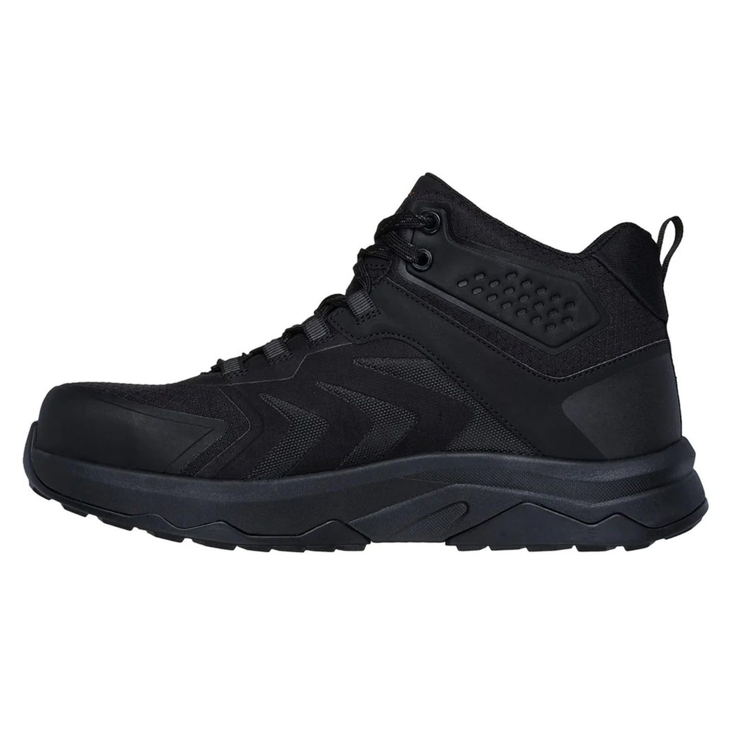 Black - Side - Skechers Mens Work: Speed-Flex Safety Boots