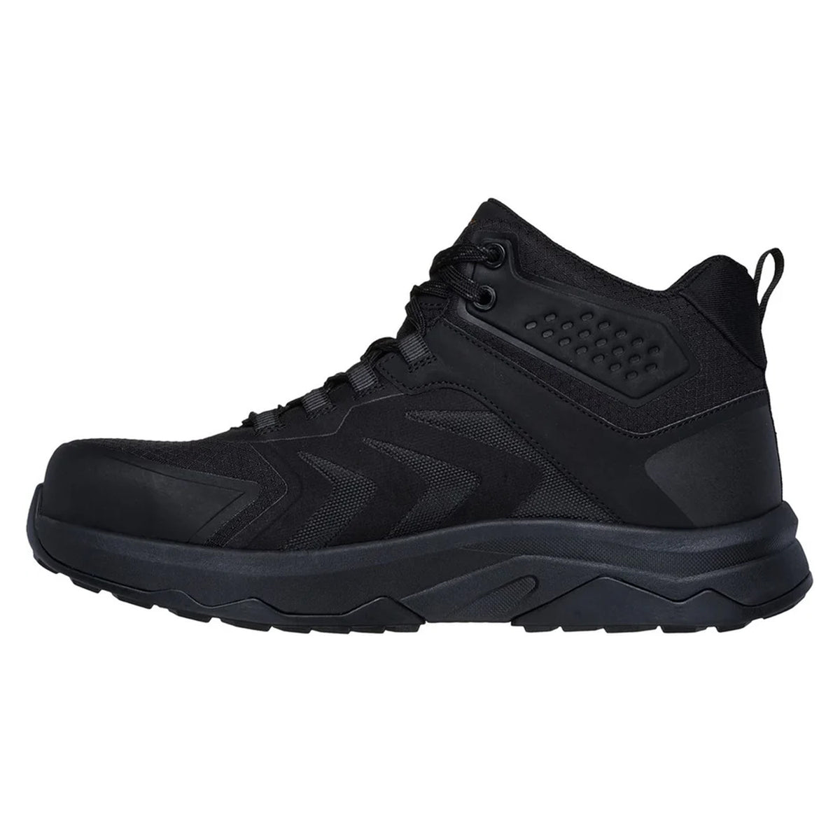 Black - Side - Skechers Mens Work: Speed-Flex Safety Boots