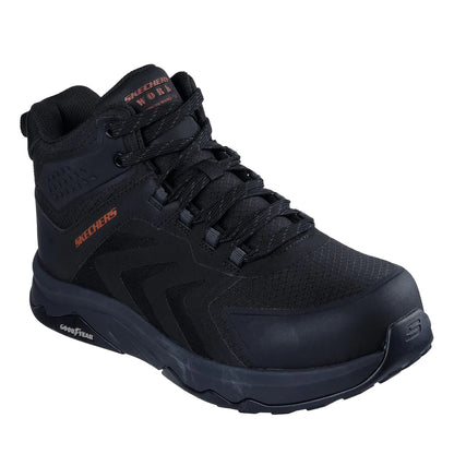 Black - Front - Skechers Mens Work: Speed-Flex Safety Boots