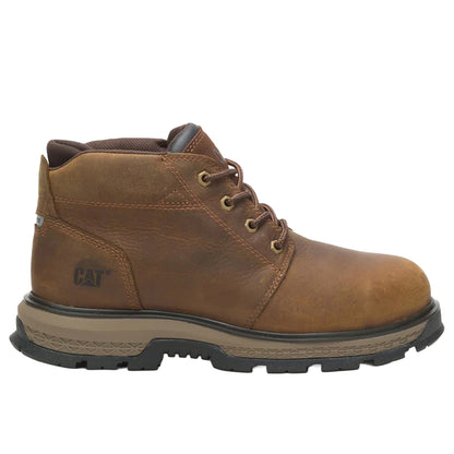 Pyramid - Side - Caterpillar Mens Exposition 4.5 Leather Safety Boots