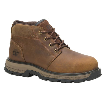 Pyramid - Front - Caterpillar Mens Exposition 4.5 Leather Safety Boots
