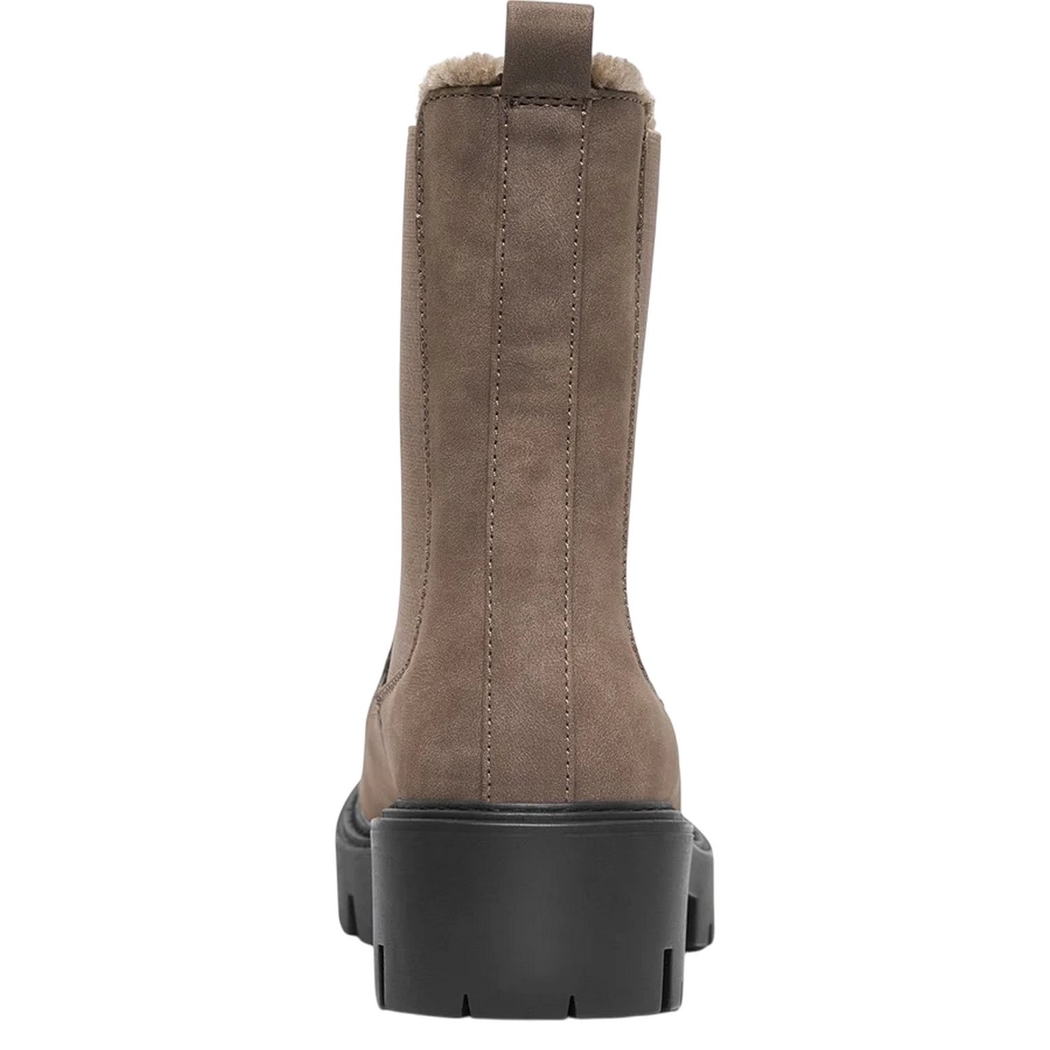 Brown Stone - Back - Only Womens-Ladies Betty-9 Calf Boots